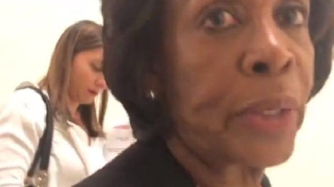 Maxine Waters wanted by police for assaulting female reporter