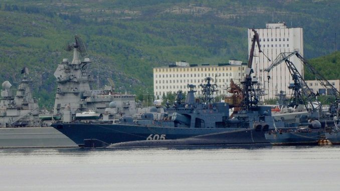 36 Russian warships have been deployed towards Europe as part of a huge surprise training drill