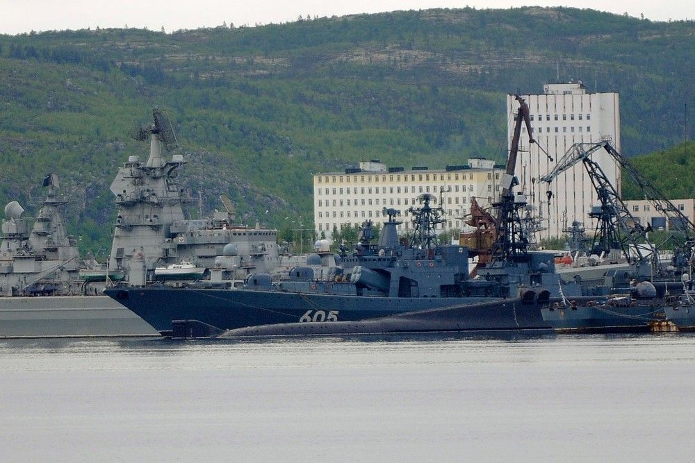 36 Russian warships have been deployed towards Europe as part of a huge surprise training drill