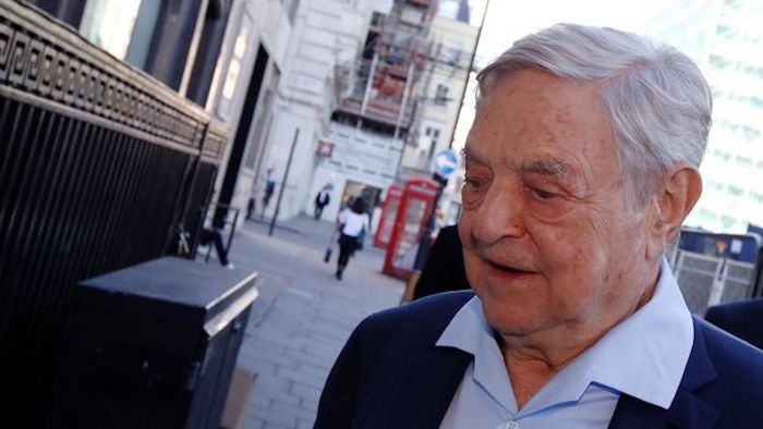 Billionaire George Soros has been slapped with a fine by the Electoral Commission for operating illegally during the Brexit campaign. 