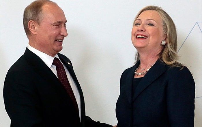 Hillary Clinton has refused to deny Putin's claim that $400 million in illegal profits earned in Russia was funneled to the Clinton campaign