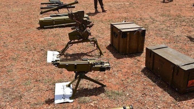 Israeli military equipment and food found in al-qaeda positions in Syria