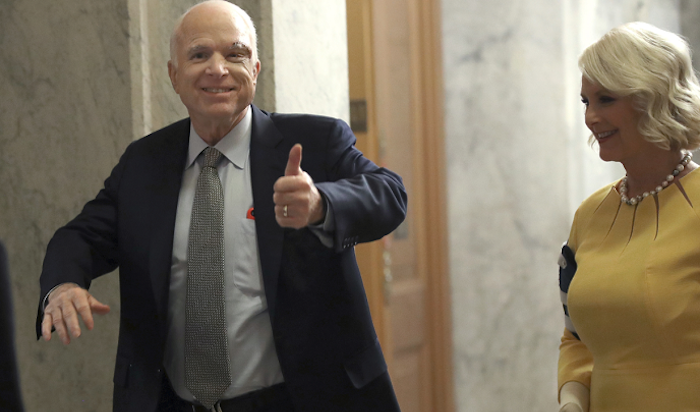 John McCain admits Brett Kavanaugh is a good choice for Supreme Court Justice