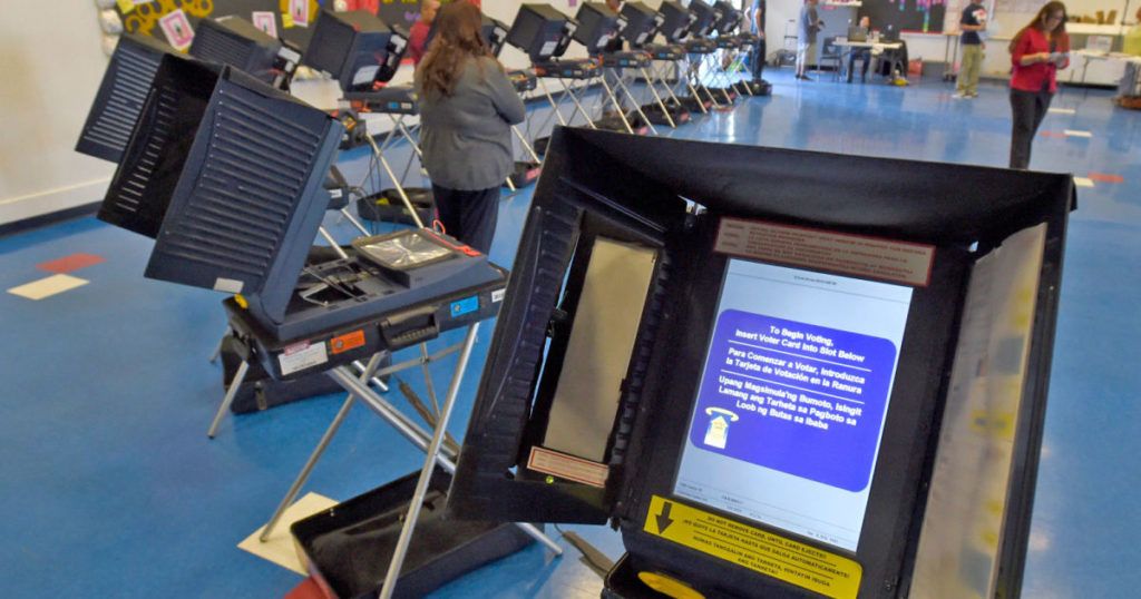 Remote-access software was installed in some U.S. voting machines by a top vendor, leaving them vulnerable to hackers, Congress has learned.