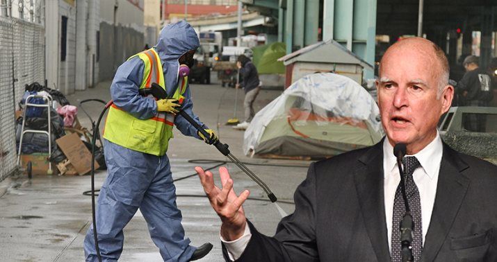 Gov. Jerry Brown deploys emergency poop patrol units to San Fransisco