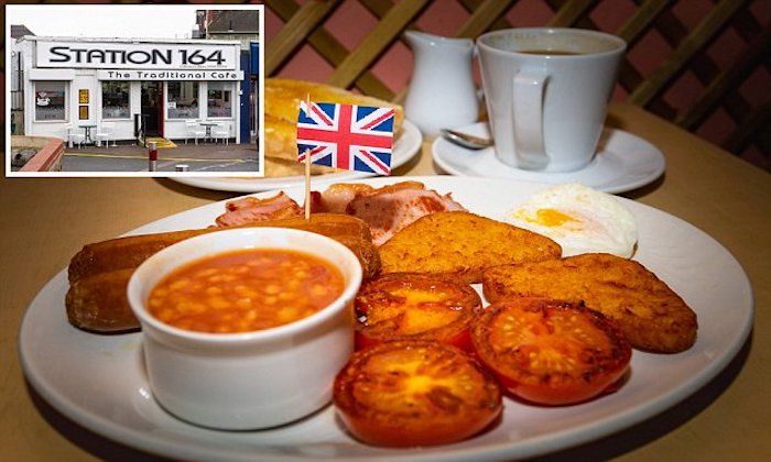London cafe attacked for being 'racist' after it displayed union jack flags
