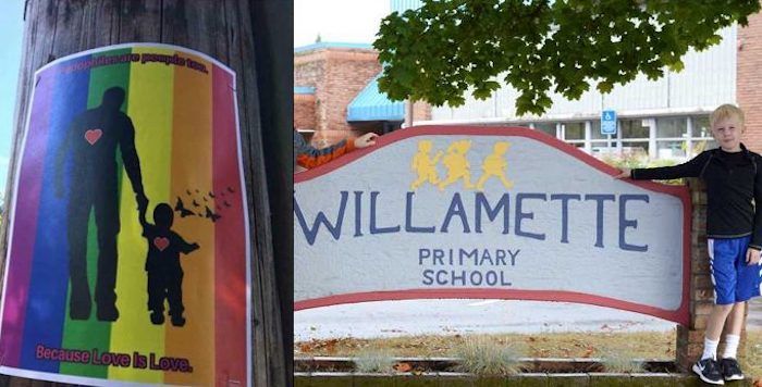 School in Portland under fire after allowing 'pedophiles are people' poster to be posted