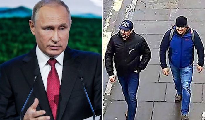 Putin says he has identified the suspects responsible for Novichok poisoning