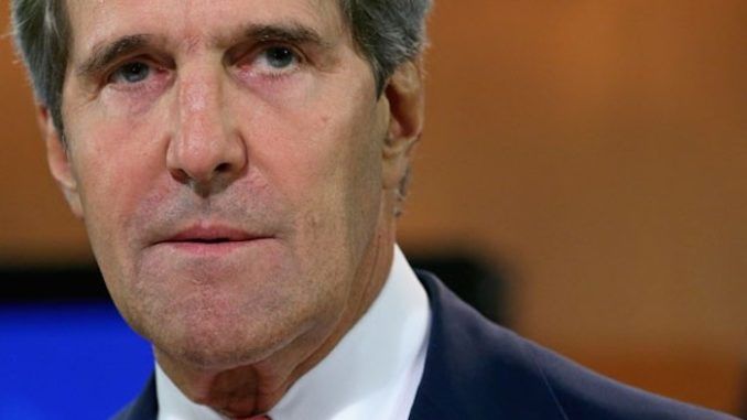 Senator Marco Rubio has increased the heat on John Kerry, demanding the Department of Justice investigate possible breaches of the Logan Act.