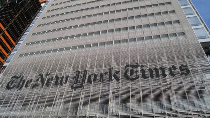 New York Times aggressively lobbies Facebook to ban alternative media