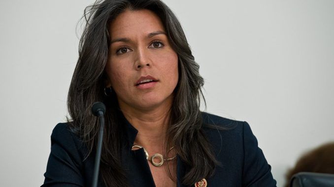 Tulsi Gabbard accuses Neocons responsible for 9/11 as being responsible for Syria invasion