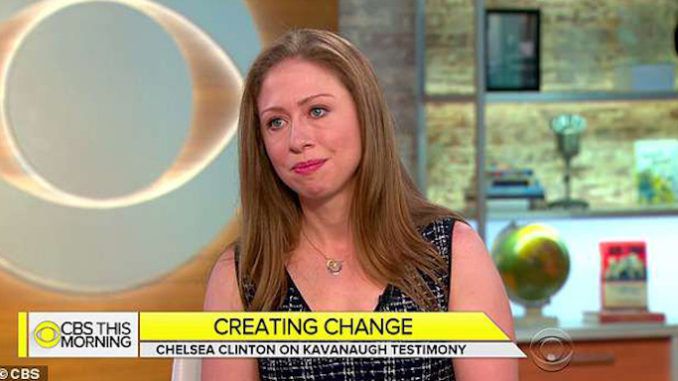Chelsea Clinton lectures CBS about sexual misconduct