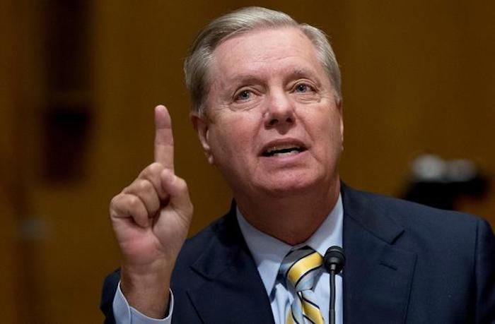 Sen. Lindsey Graham criticized Hillary Clinton, Eric Holder and the Democratic Party for their behavior towards Brett Kavanaugh and their disgraceful recent rhetoric during his appearance Wednesday on “The Story” with Martha MacCallum.