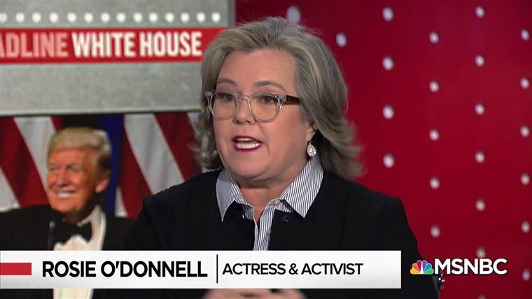Rosie O’Donnell says military need to take Trump out of the White House by force