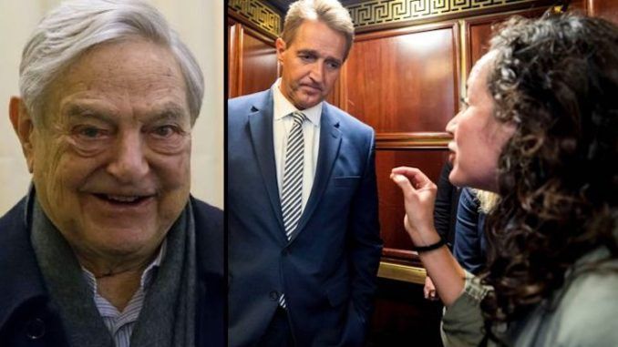 Soros-funded elevator girl made almost 200k last year in Democrat activism