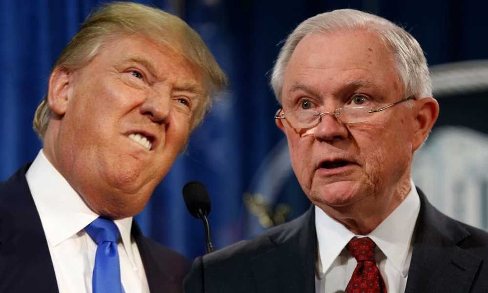 President Trum[ fires AG Jeff Sessions