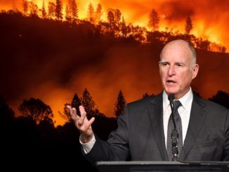 California Gov. Jerry Brown rejected wildfire management bill in 12016