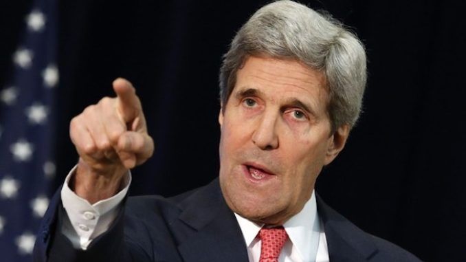 John Kerry claims people will die because of Trump's climate change views