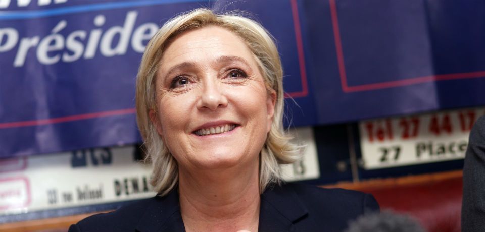 Marine Le Pen soars ahead of Macron in European elections