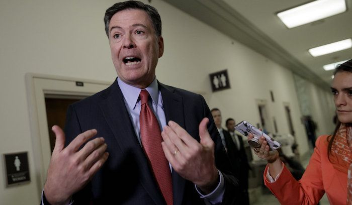 Former FBI director James Comey says he hates Republicans