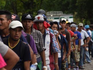 US authorities arrested a notorious convicted murderer who was part of the Honduran migrant caravan, according to a Department of Homeland Security statement.
