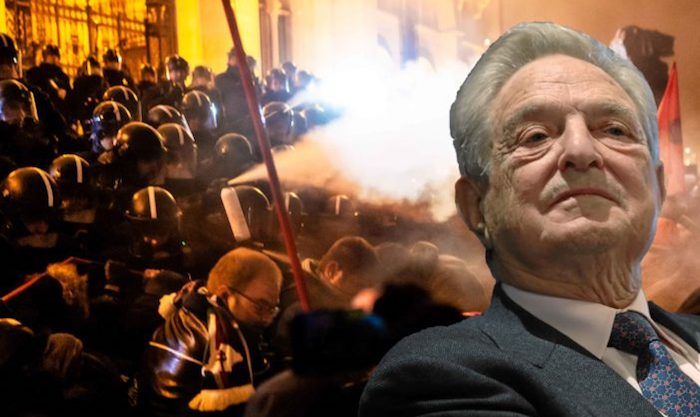 Hungary says George Soros is behind violent protests in the country