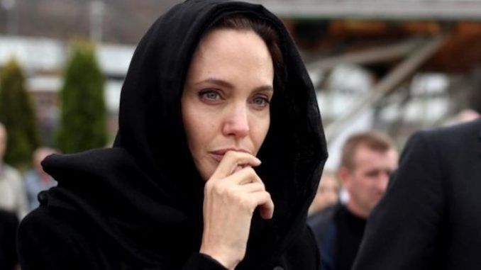 Angelina Jolie announces her intentions to run for President in 2020