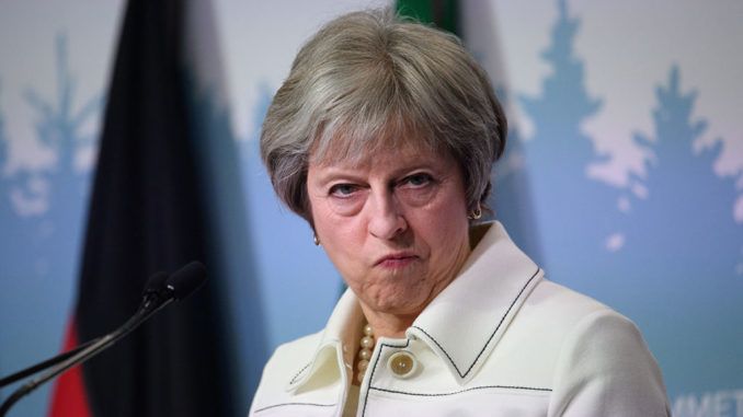 Theresa May threatens Irish famine unless Brexit deal is approved