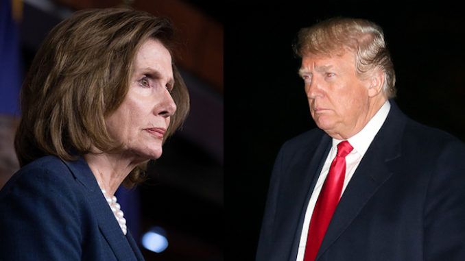 Nancy Pelosi says she is Trump's equal under the constitution