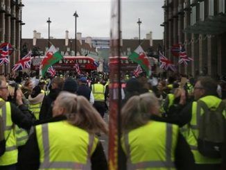 Rothschild's panic as anti-globalist protests sweep across Britain