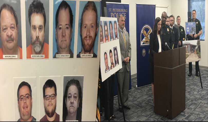 Police bust child sex ring in Florida