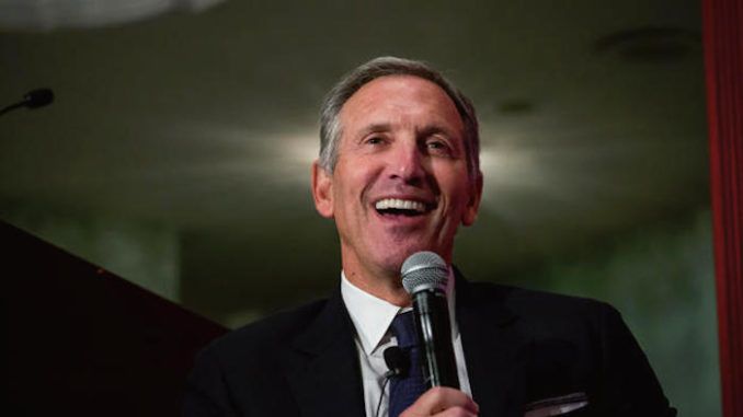 Starbucks investor Howard Schultz says immigrants are more important to America than Americans