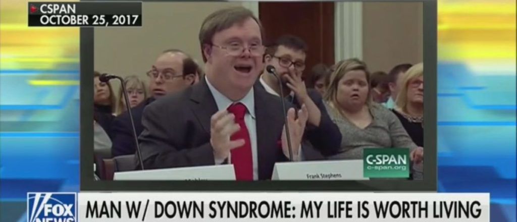 Down Syndrome man warns Democrats would have him aborted under their current pro-choice policy
