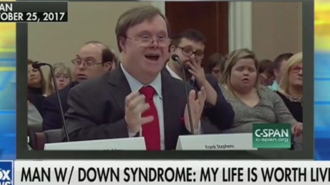 Down Syndrome man warns Democrats would have him aborted under their current pro-choice policy