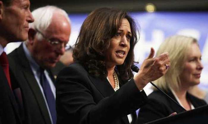 Kamala Harris says there are trillions of dollars available for Green New Deal