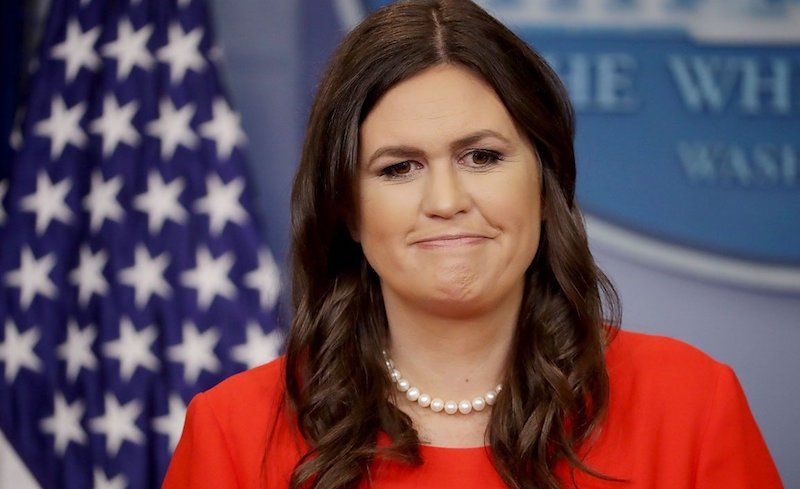 Sarah Sanders says God chose Trump to become President of the United States