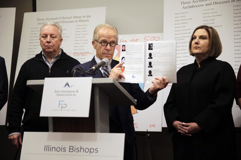 Nearly 400 Illinois priests accused of child rape