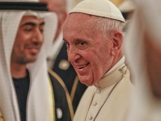 Pope Francis has praised Muslims as "sons of Abraham" while comparing Christians to a microscopic single-cell fungus, during a bizarre speech in Morocco, a North African nation with a 99 percent Muslim majority.﻿