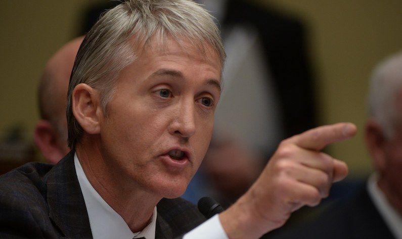 Hillary Clinton's campaign was guilty of colluding with Russia during the 2016 presidential election, according to former Rep. Trey Gowdy.