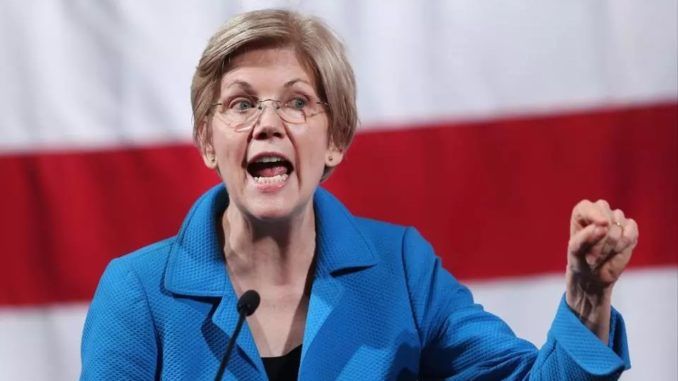 Elizabeth Warren says Trump is a threat to national security