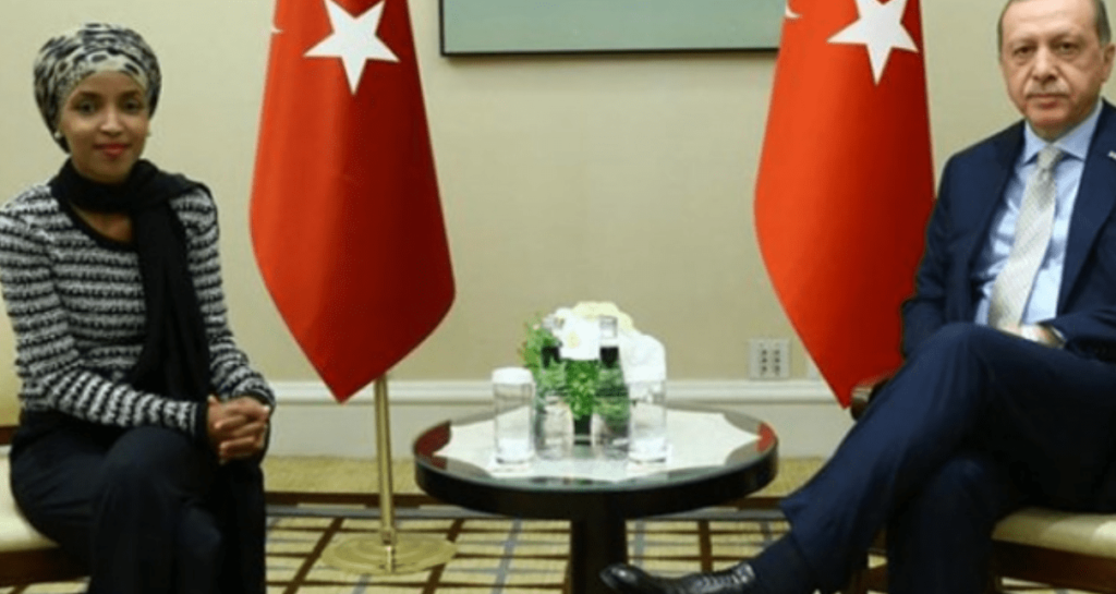 Photos surface of Rep. Ilhan Omar meeting with Turkish President Erdogan