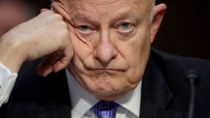 James Clapper admits spying on Trump might have happened