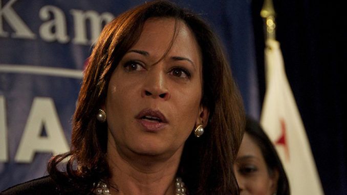 Kamala Harris says that as president she will give Congress 100 days to take action on gun control before she will take executive action.