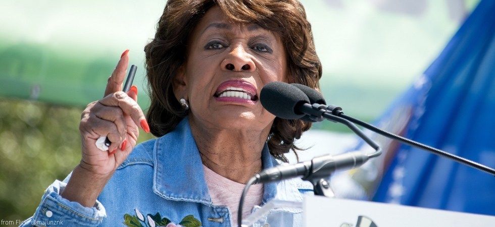 Maxine Waters suggests that Trump supporters are not patriots