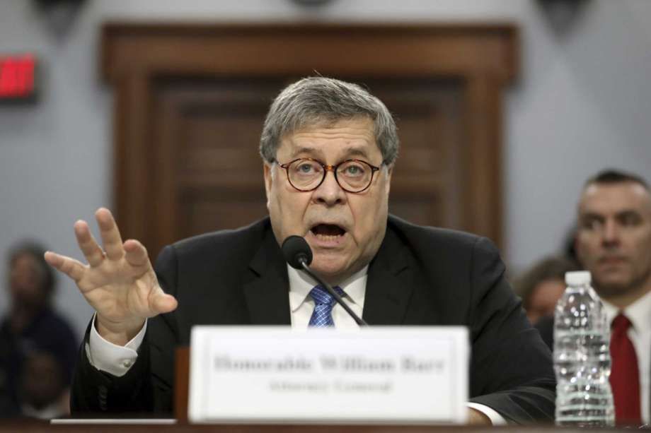 AG Barr says unredacted Mueller report will be released within a week