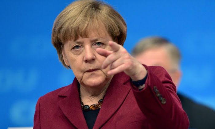 Angela Merkel blasts populists as the enemy of Europe