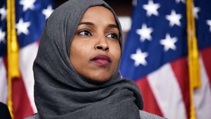 Rep. Ilhan Omar told a rally on the grounds of the Capitol that the United States is "not going to be the country of white people".