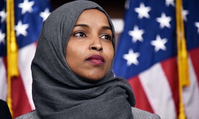 Rep. Ilhan Omar told a rally on the grounds of the Capitol that the United States is "not going to be the country of white people".