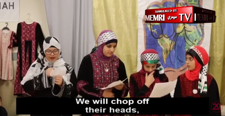 Disturbing video shows children at Philadelphia Muslim Society vow to chop off heads for Allah