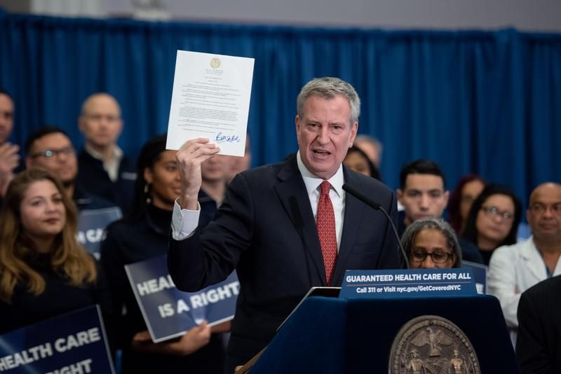 The city of New York has rolled out plans to give free healthcare to illegal immigrants and low-income New Yorkers courtesy of the American taxpayer.